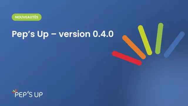 Pep’s Up – version 0.4.0