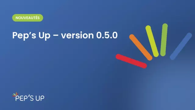 Pep’s Up – version 0.5.0