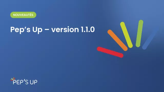 Pep’s Up – version 1.1.0