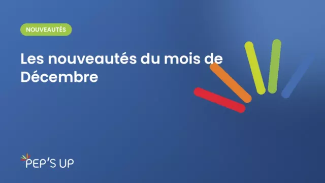 Les nouveautés du mois de Décembre