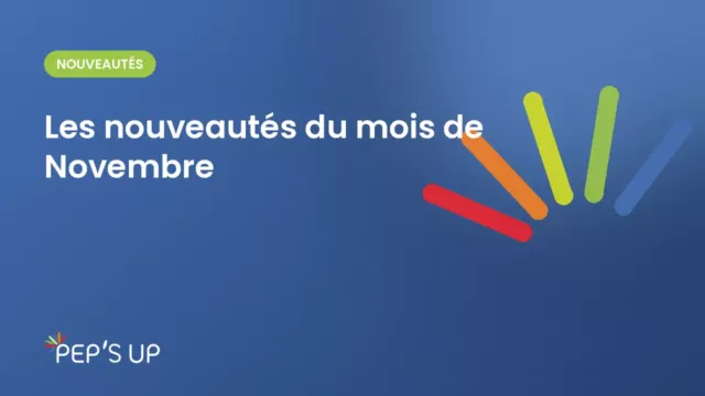 Les nouveautés du mois de Novembre