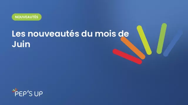 Les nouveautés du mois de Juin