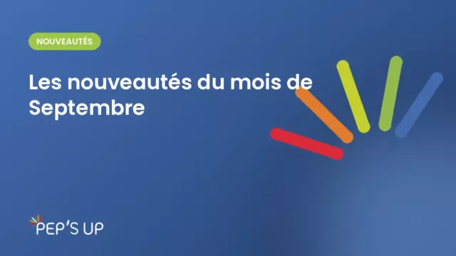 Les nouveautés du mois de Septembre