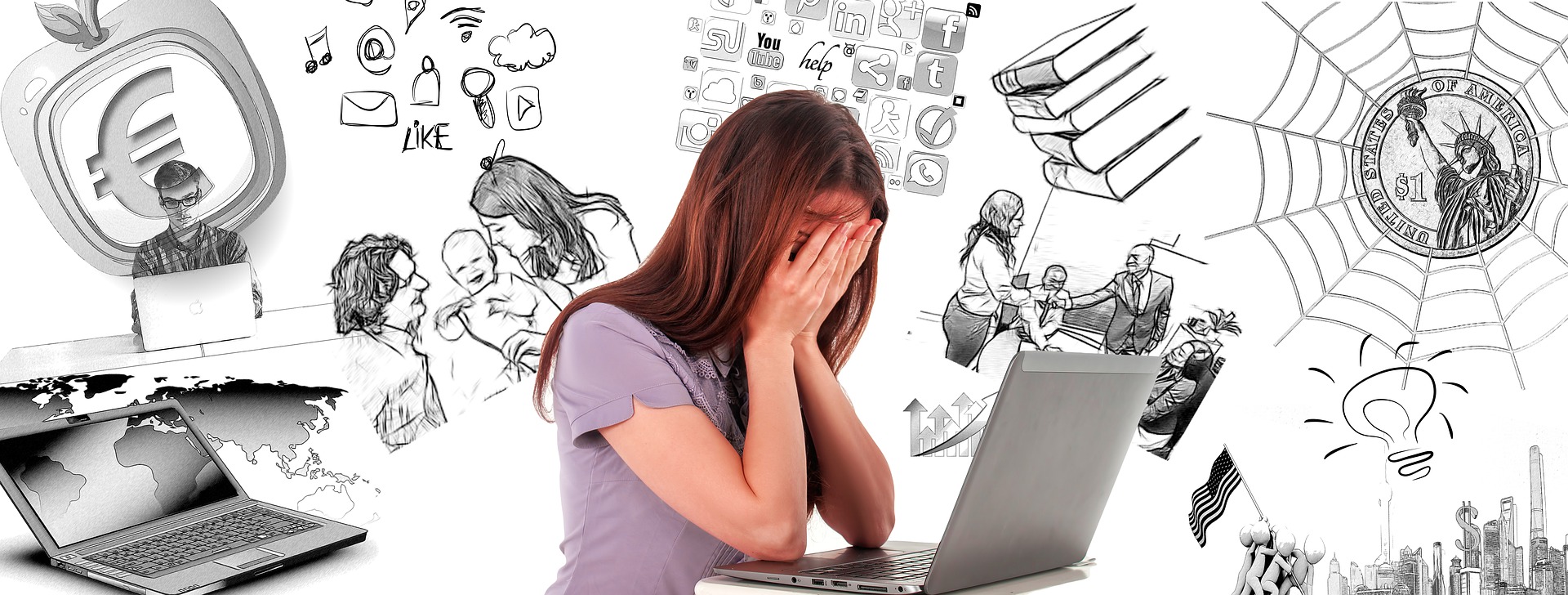 difficultés, stress, vie associative négligée, inefficacité du site internet