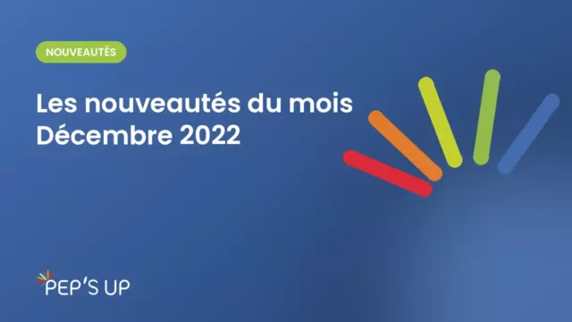 Les nouveautés du mois Décembre 2022