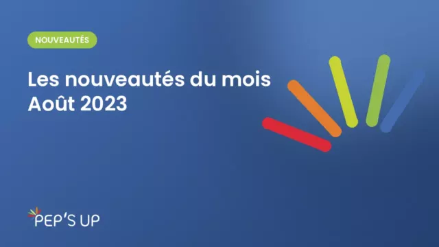 Les nouveautés du mois Août 2023