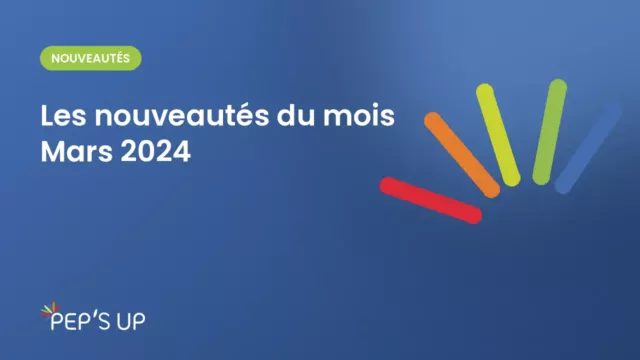 Les nouveautés du mois Mars 2024