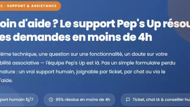 Support Pep’s Up : comment obtenir de l’aide et résoudre vos problèmes rapidement