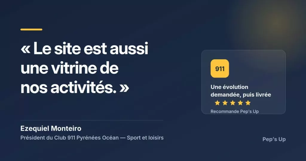 Témoignage : Club 911 Pyrénées Océan
