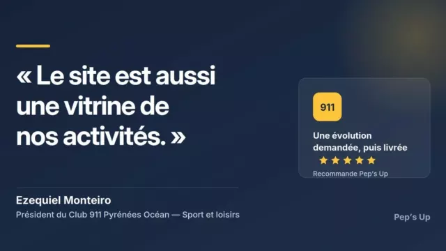 Témoignage : Club 911 Pyrénées Océan