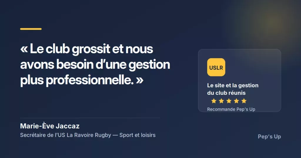 Témoignage : US La Ravoire Rugby